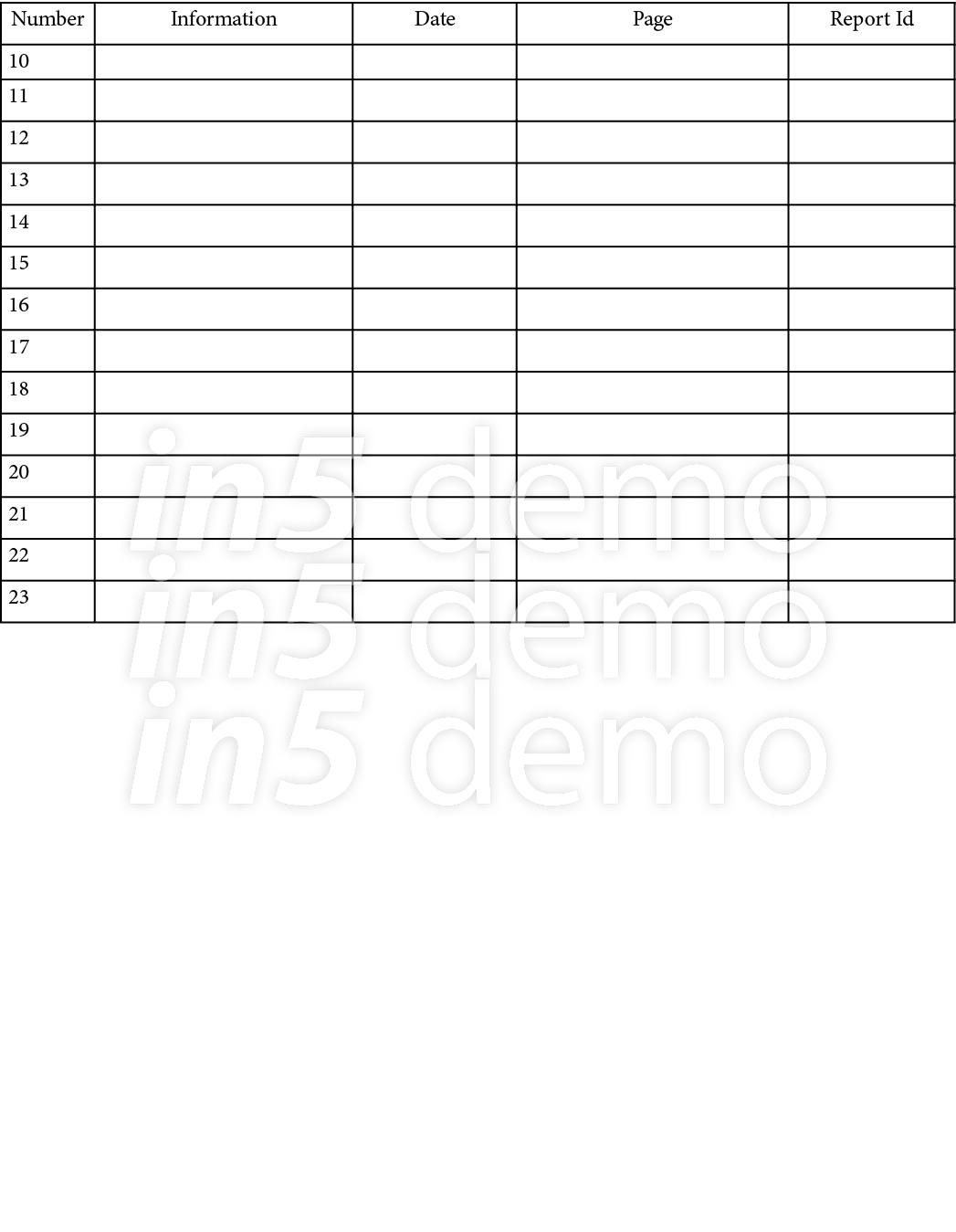 Number,Information,Date,Page,Report Id,10,,,,,11,,,,,12,,,,,13,,,,,14,,,,,15,,,,,16,,,,,17,,,,,18,,,,,19,,,,,20,,,,,2   